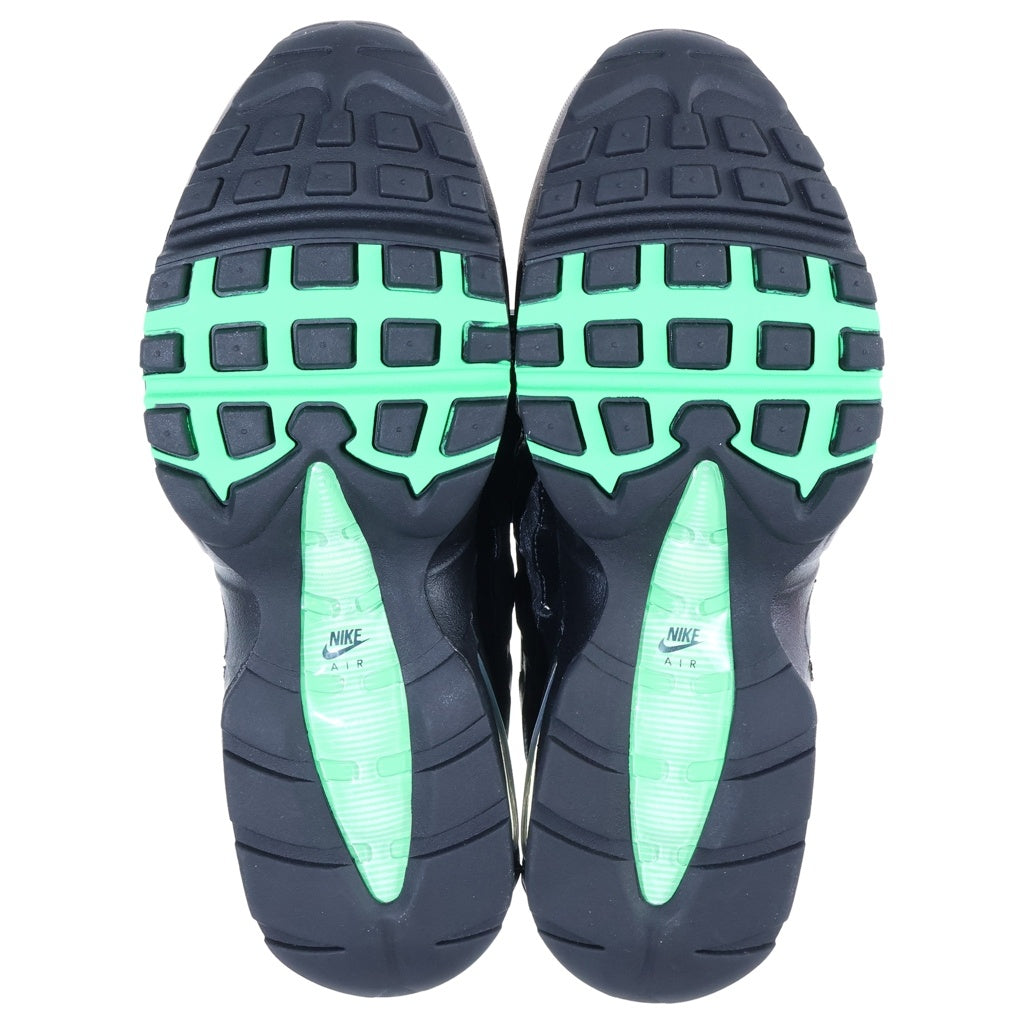 NIKE(ナイキ) AIR MAX 95 OG BIG BUBBLE エアマックス95 ビッグバブル ローカットスニーカー ブラック/グリーン US9.5/27.5cm IB1667-002