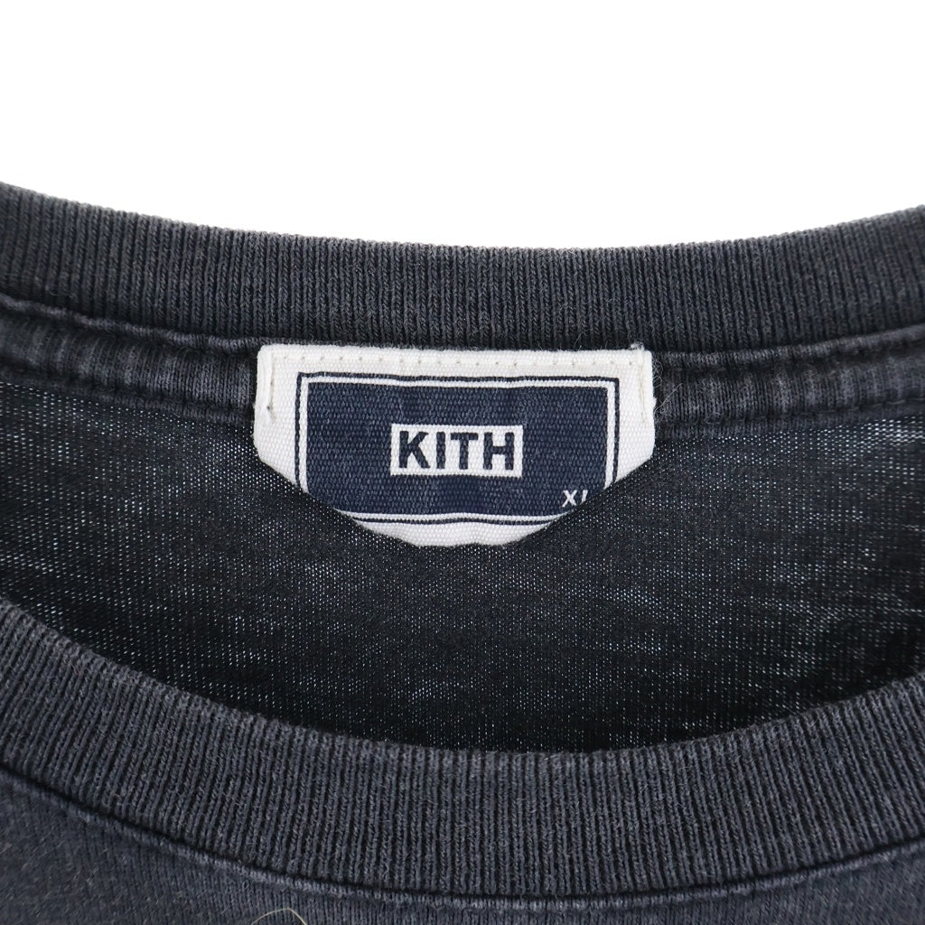 KITH(キス) 21SS Buttefly Vintage Tee バタフライヴィンテージTシャツ 半袖カットソー グレー KHM031564