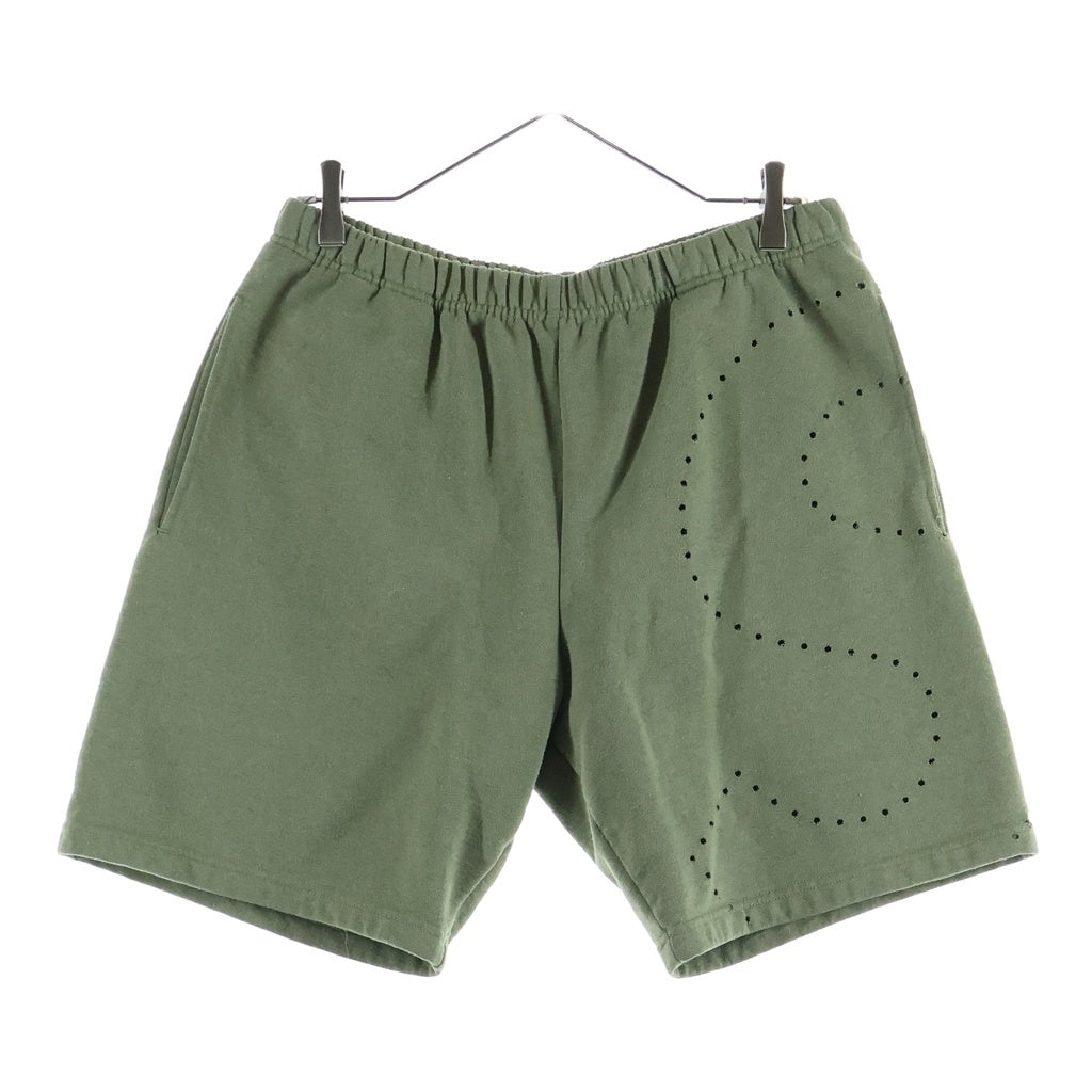 SUPREME(シュプリーム) 21SS Laser Cut S Logo Sweatshort Sロゴスウェットショーツ ハーフパンツ カーキ