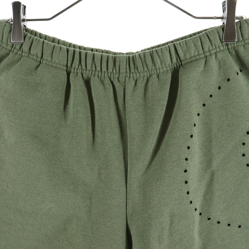 SUPREME(シュプリーム) 21SS Laser Cut S Logo Sweatshort Sロゴスウェットショーツ ハーフパンツ カーキ