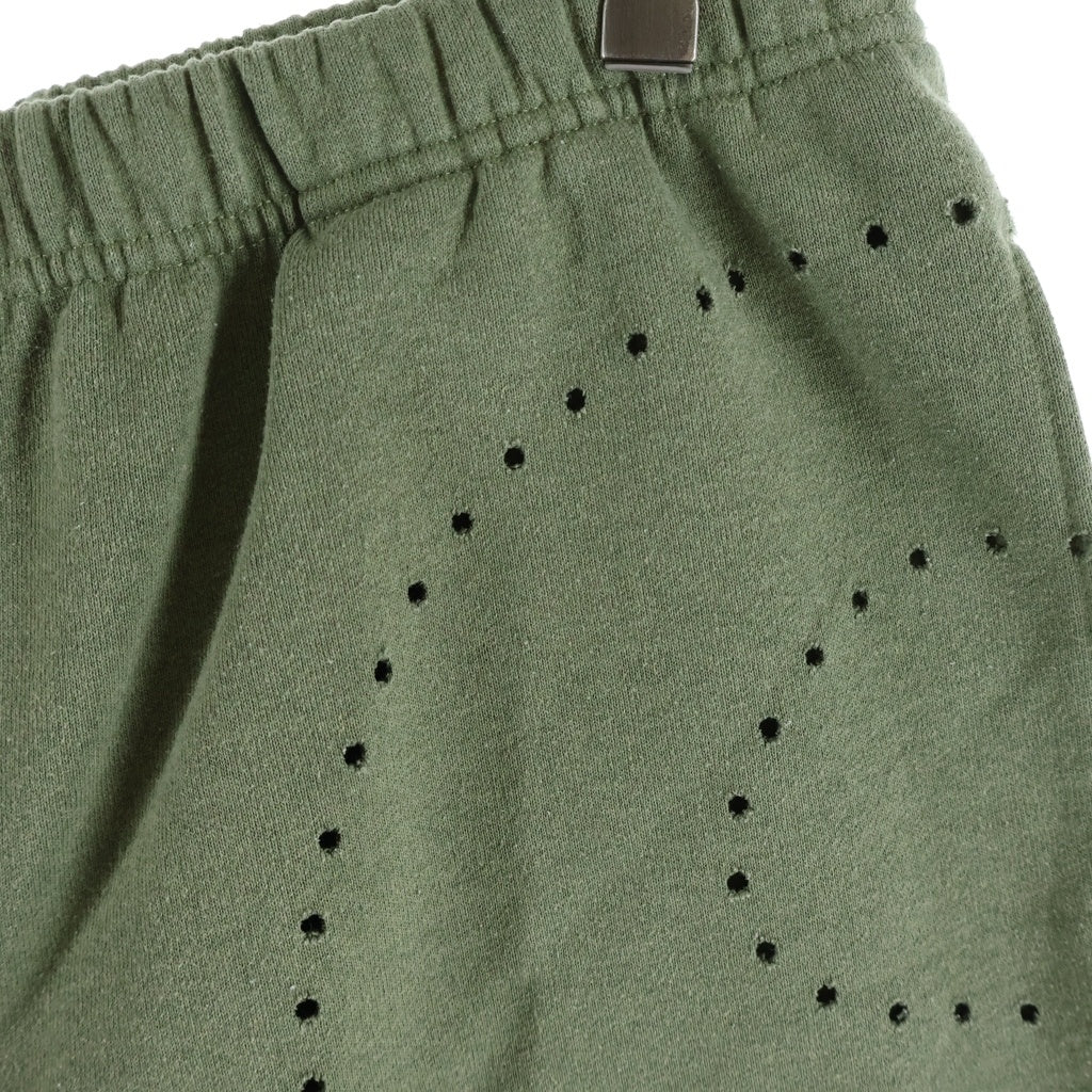 SUPREME(シュプリーム) 21SS Laser Cut S Logo Sweatshort Sロゴスウェットショーツ ハーフパンツ カーキ