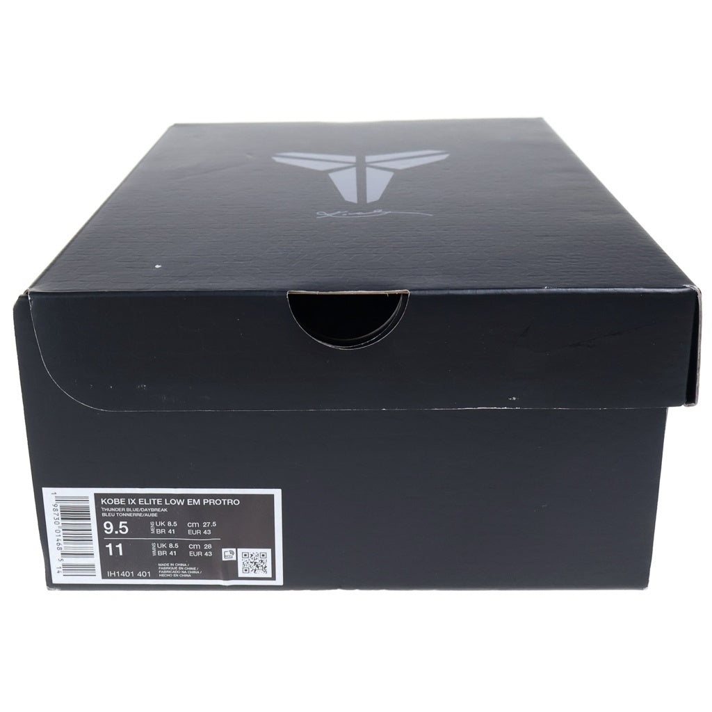NIKE(ナイキ) KOBE IX エリート LOW EM プロトロ コービー9 ローカットスニーカー US9.5/27.5cm パープル IH1401-401