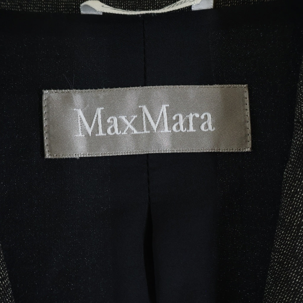 Max Mara(マックスマーラ) テーラードジャケット コート バージンウール グレー TIC1001 レディース