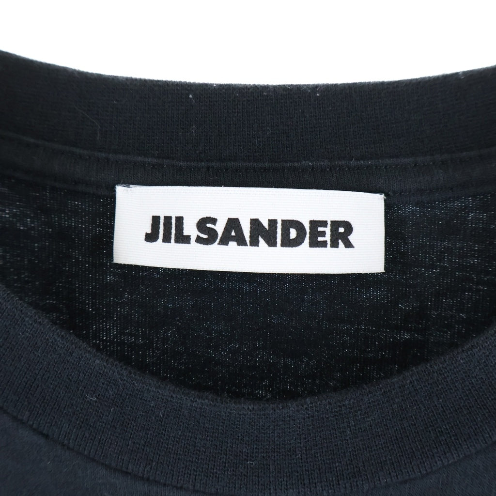 JIL SANDER(ジルサンダー) 26SS T‐SHIRT CN SS クルーネック 半袖Tシャツカットソー ブラック J21GC0207