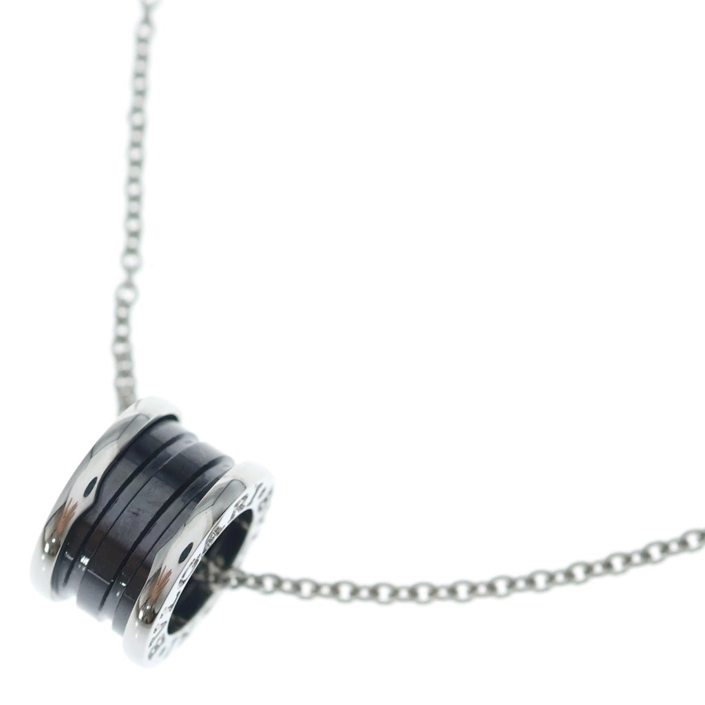BVLGARI(ブルガリ) セーブ・ザ・チルドレン ネックレス ブラックセラミック シルバー 349634 レディース