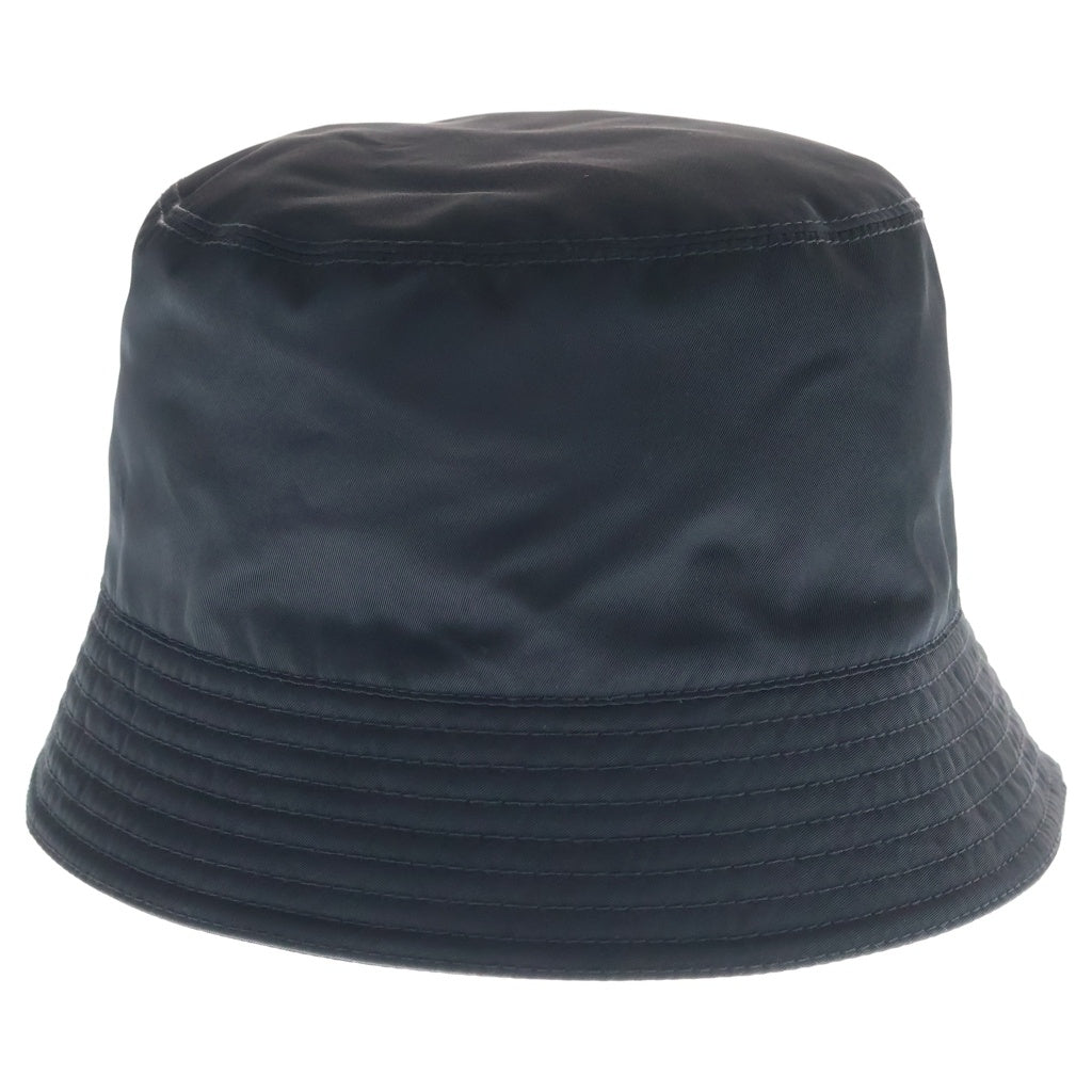 PRADA(プラダ) Re-Nylon トライアングルロゴ バケットハット 帽子 ブラック 1HC137