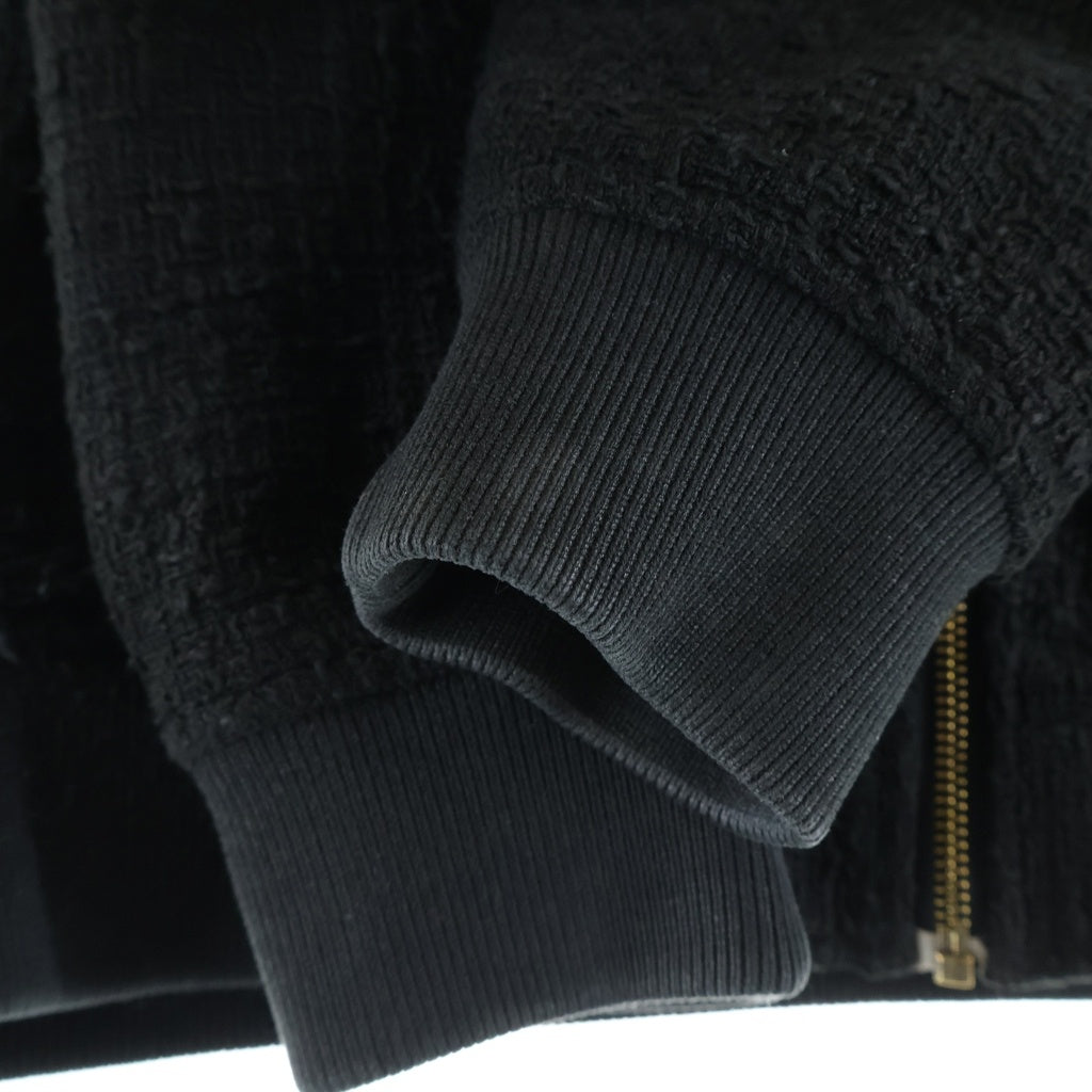 SUPREME(シュプリーム) 16SS Boucle Varsity Jacket アーチロゴワッペン ブラック