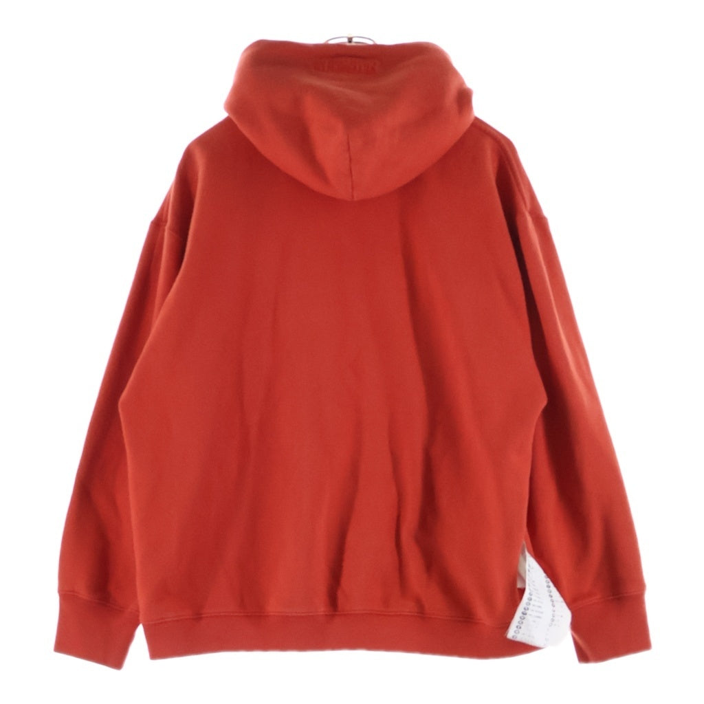 VETEMENTS(ヴェトモン) 19AW フロントロゴ プルオーバーパーカー フーディー レッド UAH20TR725