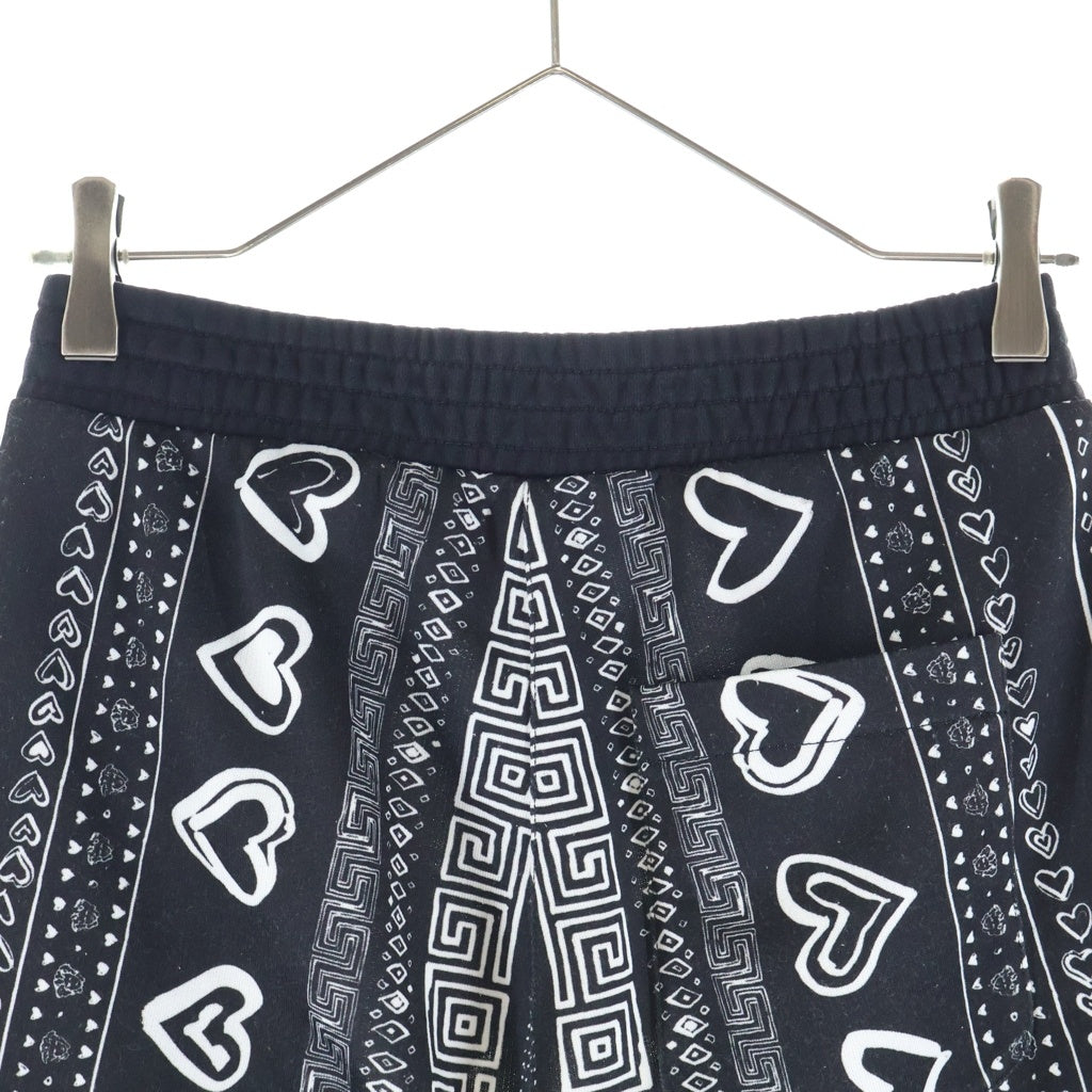 VERSACE(ヴェルサーチ) Bandana print 総柄 バンダナ ショーツパンツ ブラック A230813