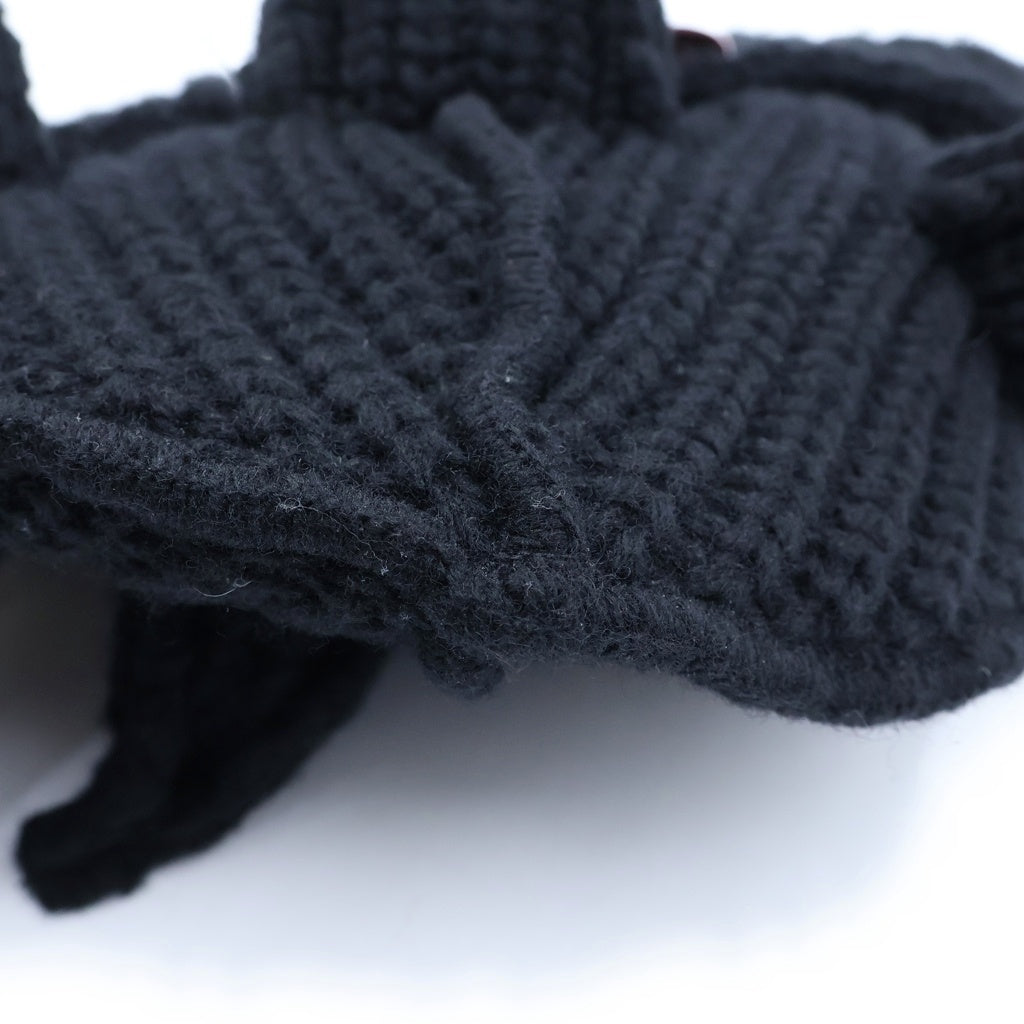 CHARLES JEFFREY LOVERBOY(チャールズジェフリーラバーボーイ) BERSERKER BEANIE バーサーカー ビーニー ニット帽 ブラック