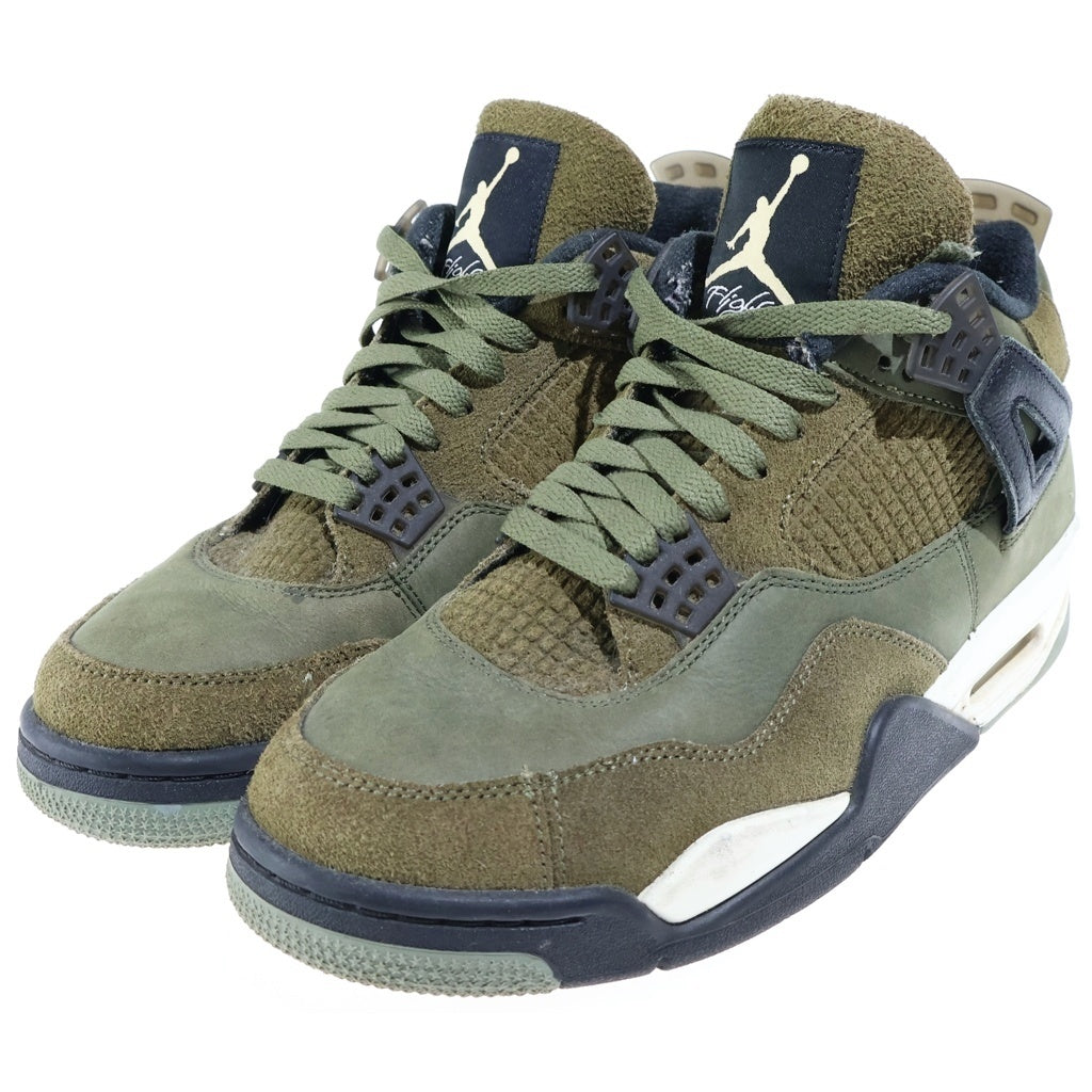 NIKE(ナイキ) AIR JORDAN4 RETRO SE CRAFT OLIVE FB9927-200 エアジョーダン4 クラフト オリーブ ハイカットスニーカー カーキ US8.5/26.5cm