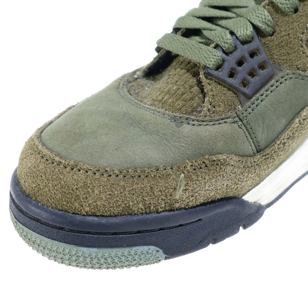 NIKE(ナイキ) AIR JORDAN4 RETRO SE CRAFT OLIVE FB9927-200 エアジョーダン4 クラフト オリーブ ハイカットスニーカー カーキ US8.5/26.5cm