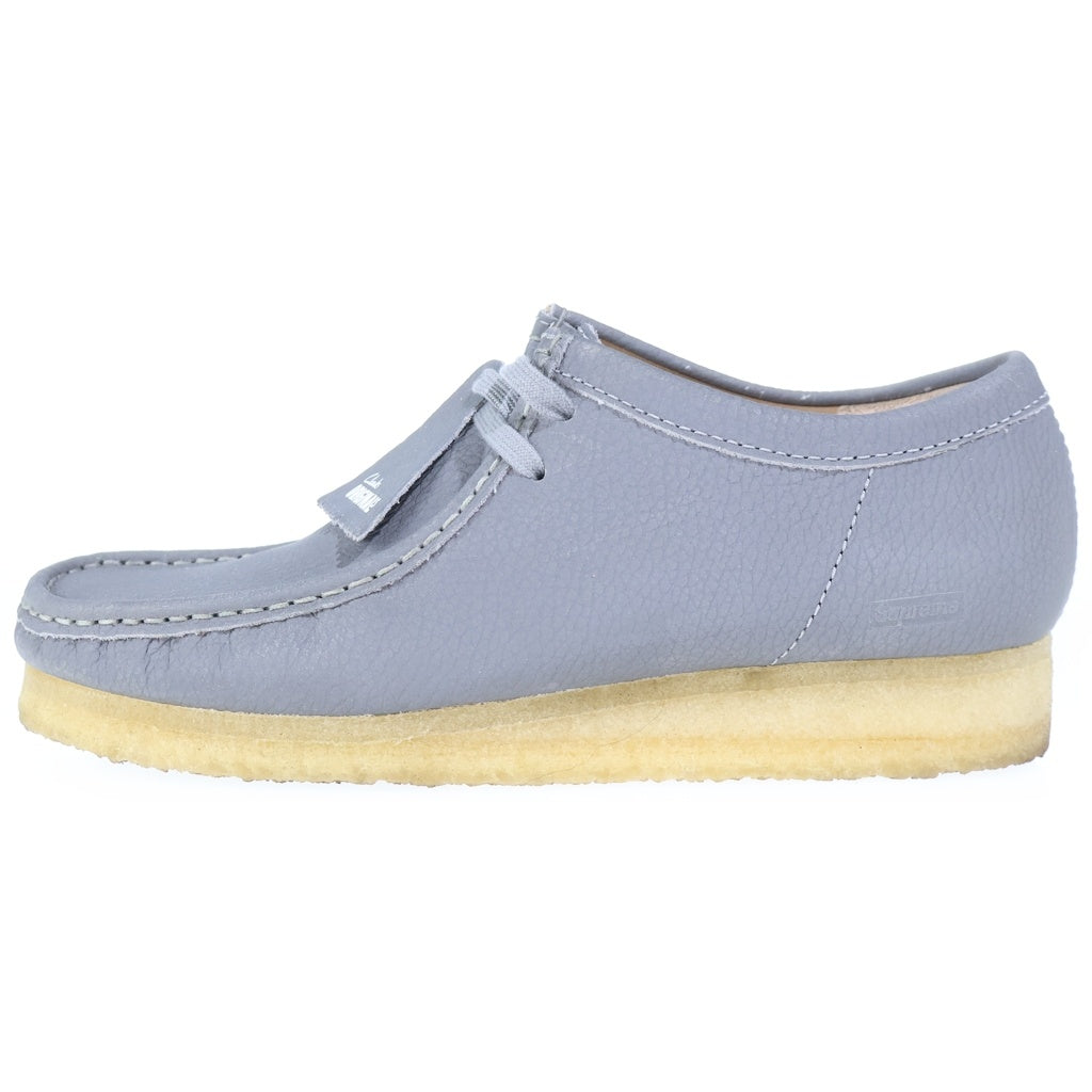 SUPREME(シュプリーム) ×Clarks Originals Reflective Wallabee リフレクティブ ワラビー ローカットシューズ シルバー US7/25cm