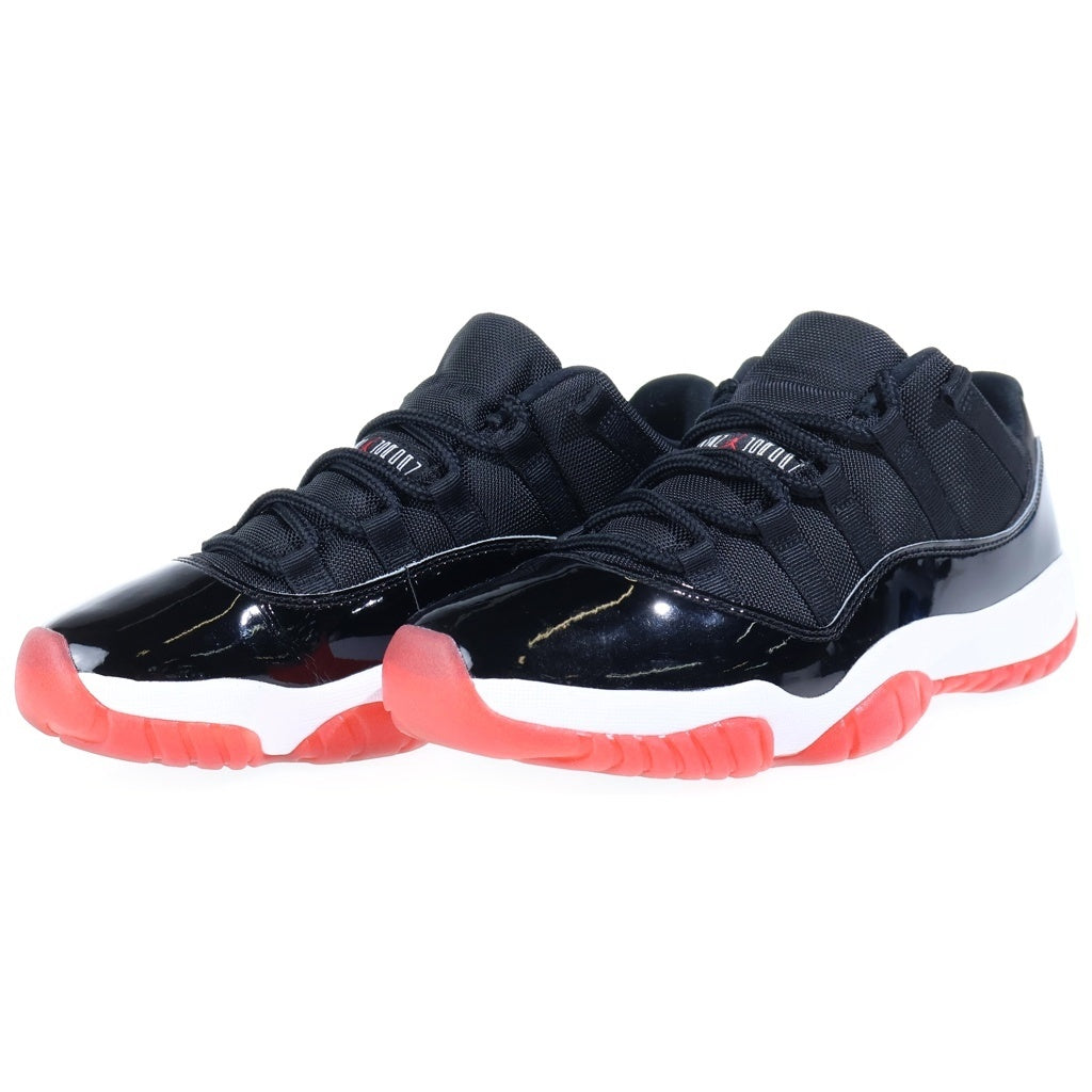 NIKE(ナイキ) AIR JORDAN11 RETRO LOW BRED エアジョーダン11 レトロ ブレッド ローカットスニーカー ブラック US8.5/26.5cm FV5104-006