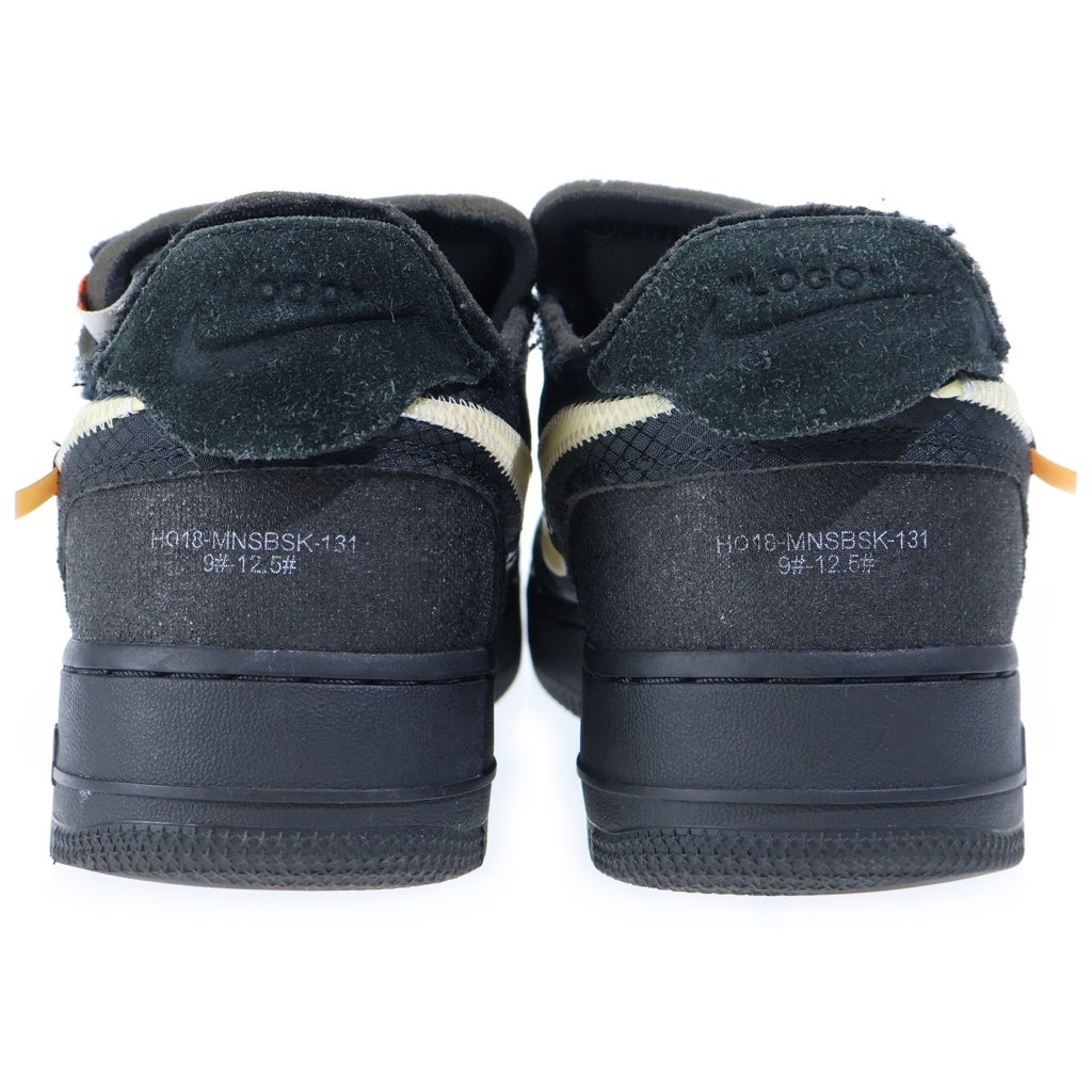 NIKE(ナイキ) ×OFF-WHITE AIR FORCE 1 LOW ローカットスニーカー ブラック US11/29cm AO4606-001