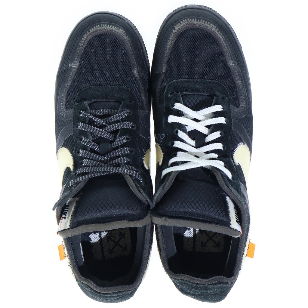NIKE(ナイキ) ×OFF-WHITE AIR FORCE 1 LOW ローカットスニーカー ブラック US11/29cm AO4606-001