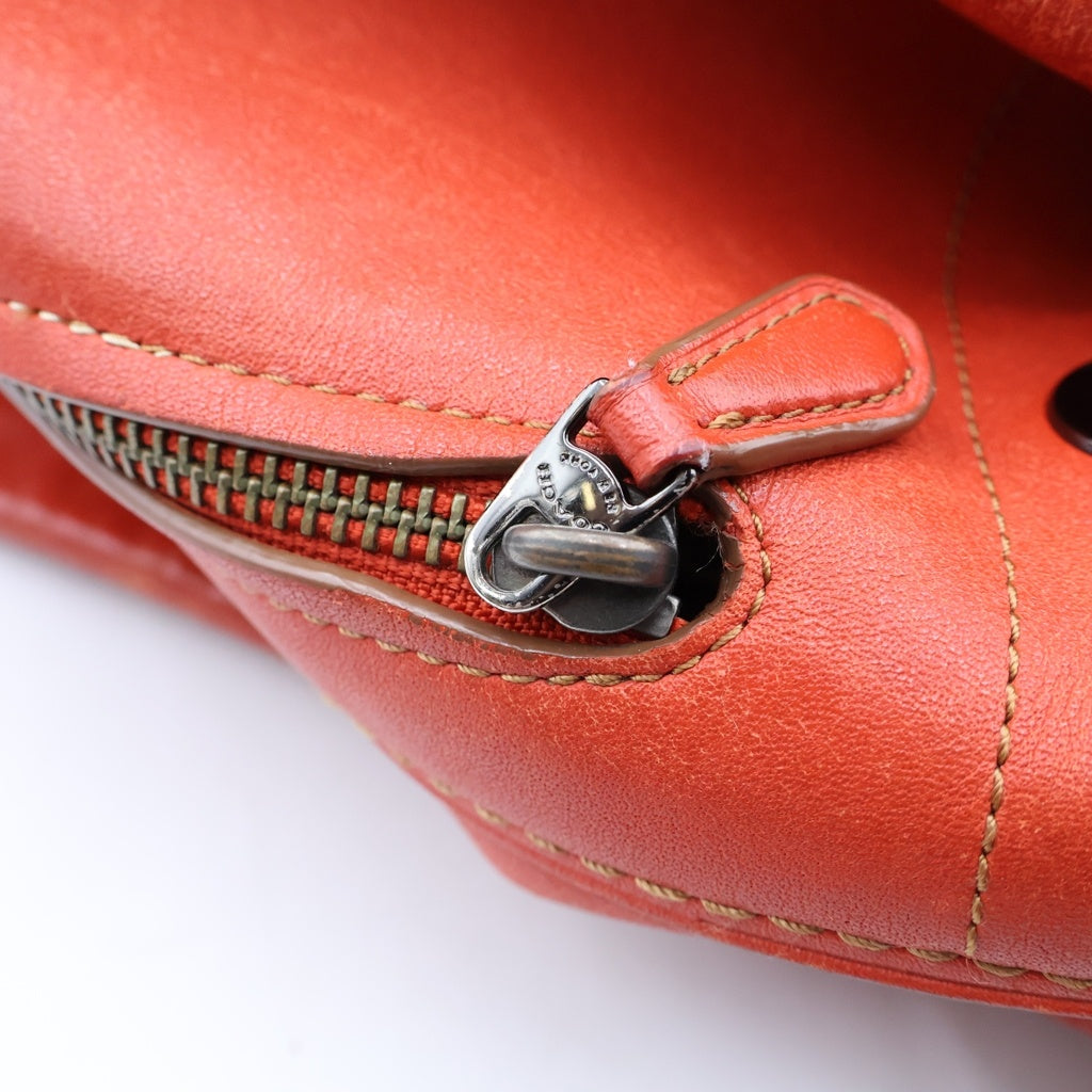 COACH(コーチ) Archival Rucksack グローブレザー バックパック レッド BK-10115 レディース