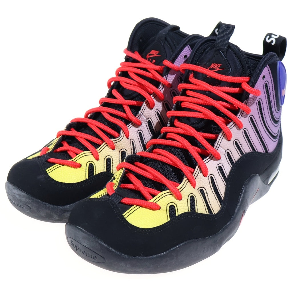 NIKE(ナイキ) × SUPREME AIR BAKIN ×シュプリーム エア ベイキン ハイカットスニーカー ブラック US9/27cm DX3292-001