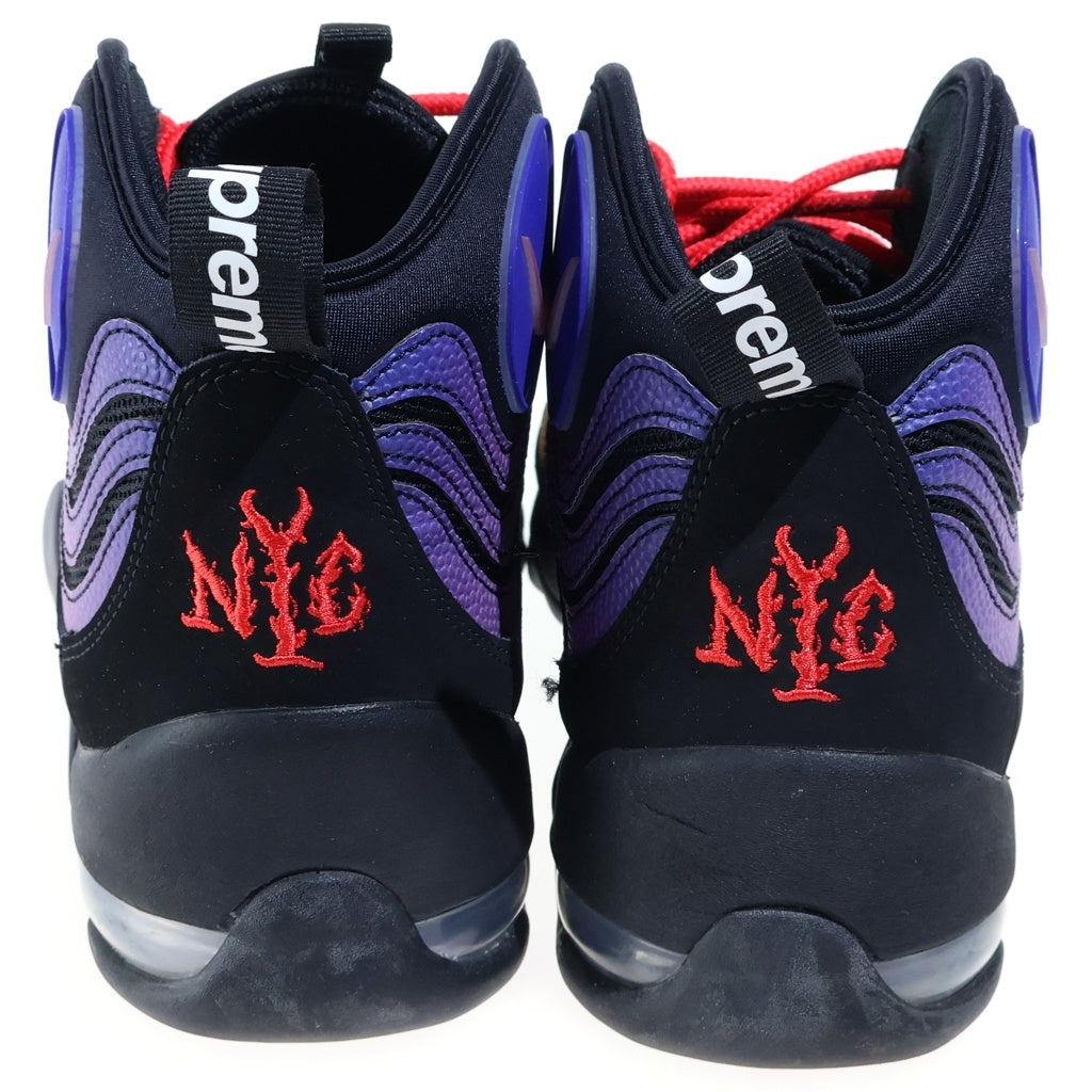 NIKE(ナイキ) × SUPREME AIR BAKIN ×シュプリーム エア ベイキン ハイカットスニーカー ブラック US9/27cm DX3292-001