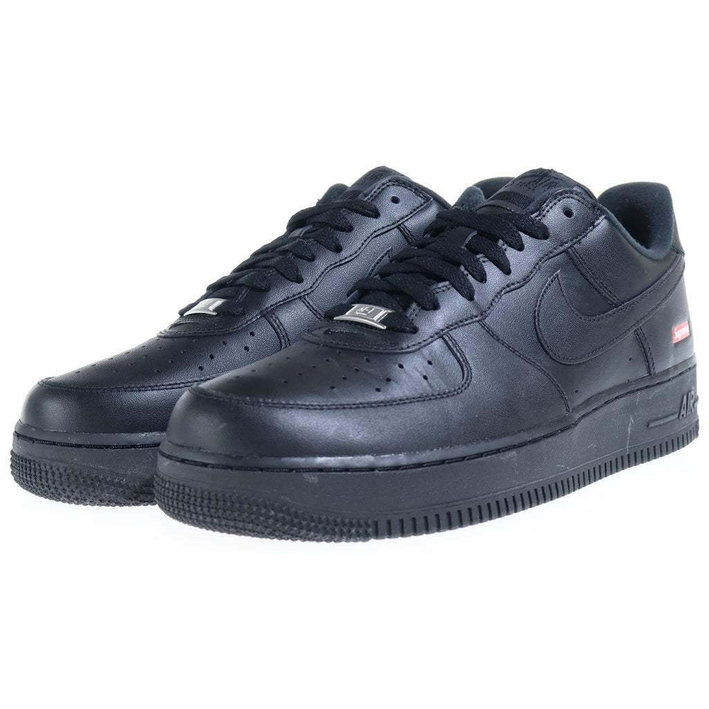 NIKE(ナイキ) ×SUPREME AIR FORCE LOW シュプリーム エアフォース 1 ローカットスニーカー ブラック US10.5/28.5cm CU9225-001