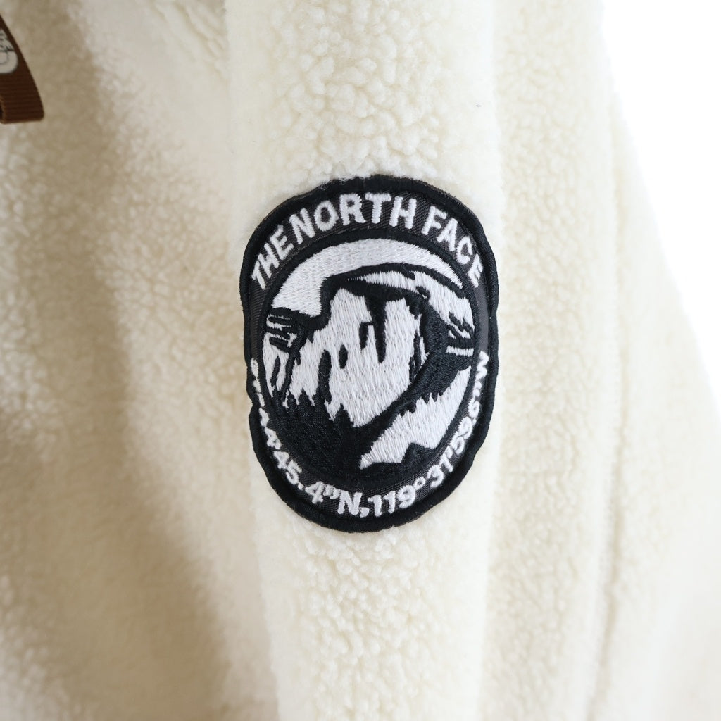THE NORTH FACE(ザノースフェイス) RIMO FLEECE JACKET リモ フリースジャケット ロゴ刺繍 ホワイト NJ4FQ54