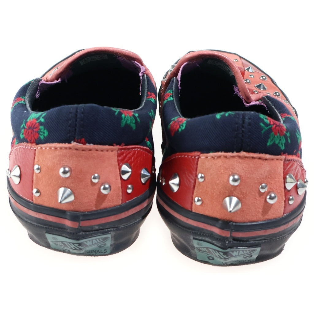 VANS(ヴァンズ) ×GUCCI SLIP ON ×グッチ ローカットスニーカー 721278 US8.5/26.5cm レッド