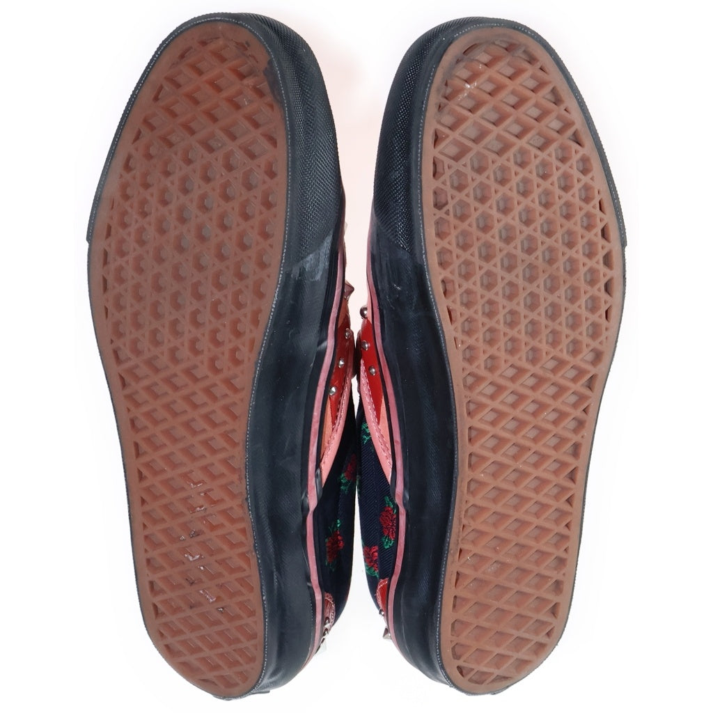 VANS(ヴァンズ) ×GUCCI SLIP ON ×グッチ ローカットスニーカー 721278 US8.5/26.5cm レッド