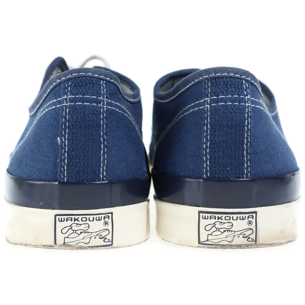 KAPTAIN SUNSHINE(キャプテンサンシャイン) ×WAKOUWA Derby Cap Toe ダービーキャップトゥー ローカットスニーカー ネイビー