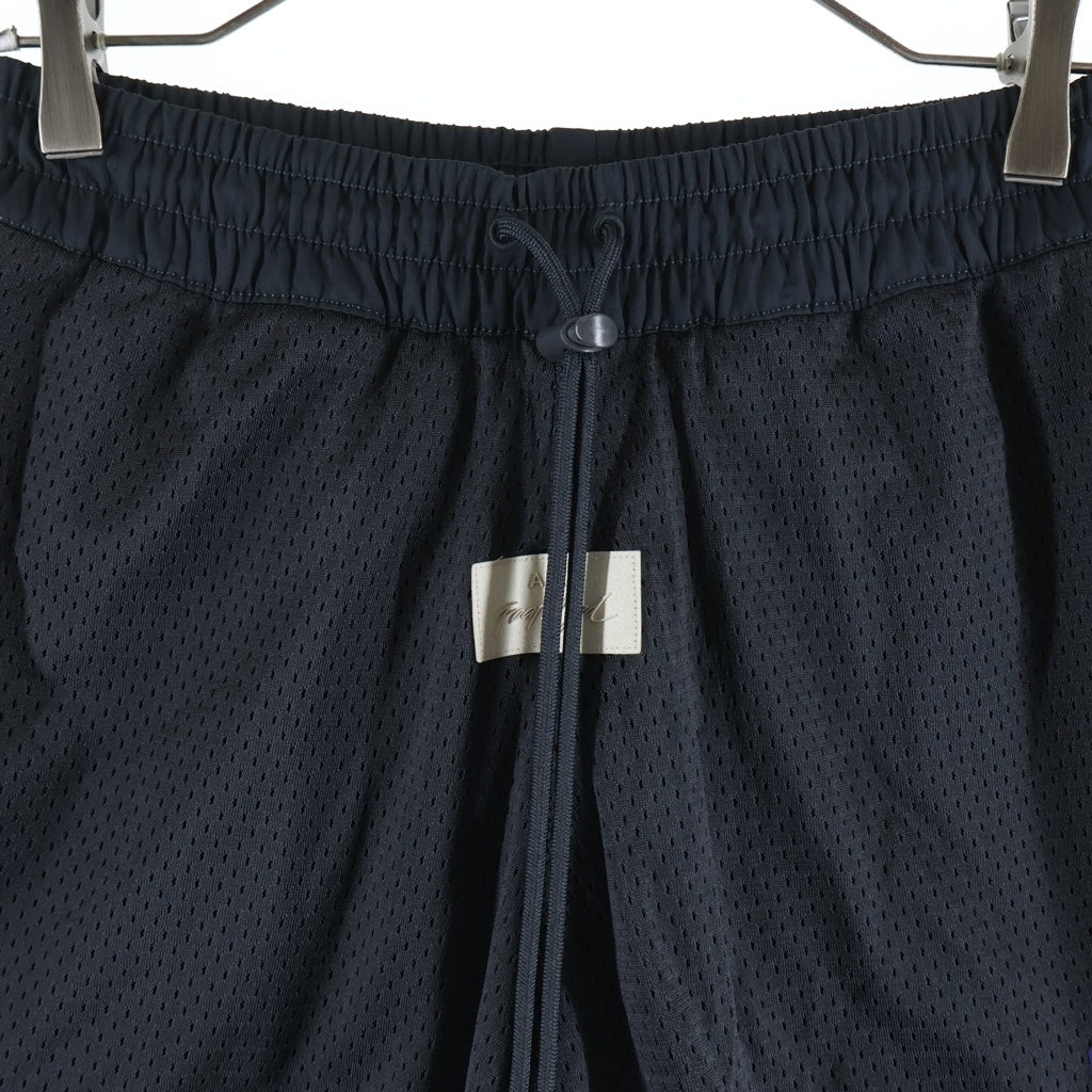NIKE(ナイキ) ×FEAR OF GOD NBA BASKETBALLS SHORTS スウォッシュロゴ刺繍 メッシュショーツ パンツ CU4690-010 ブラック