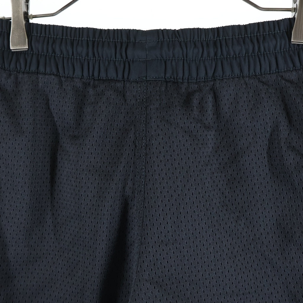 NIKE(ナイキ) ×FEAR OF GOD NBA BASKETBALLS SHORTS スウォッシュロゴ刺繍 メッシュショーツ パンツ CU4690-010 ブラック