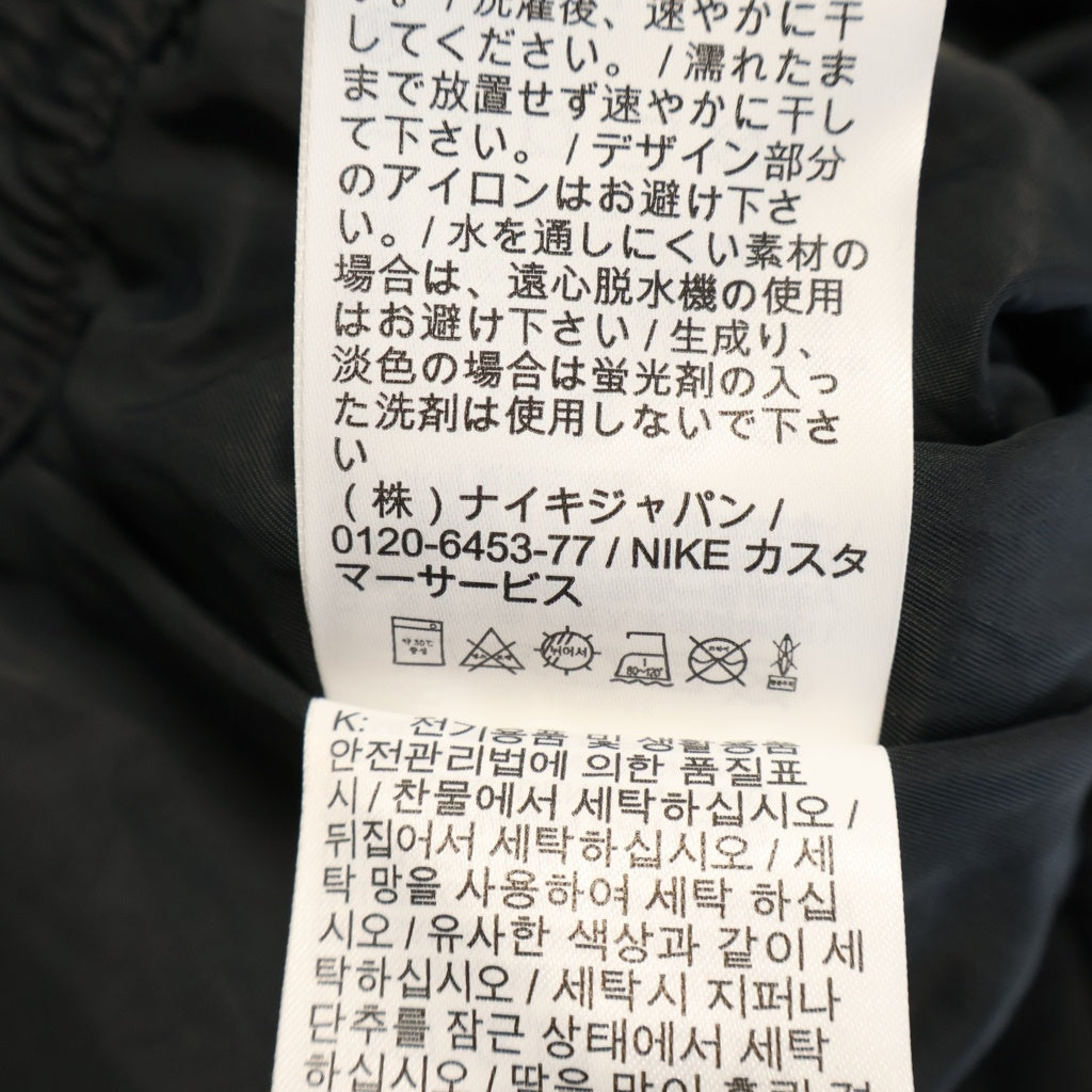 NIKE(ナイキ) ×FEAR OF GOD NBA BASKETBALLS SHORTS スウォッシュロゴ刺繍 メッシュショーツ パンツ CU4690-010 ブラック