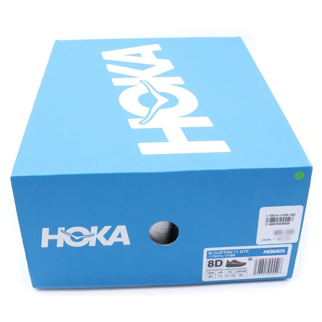 HOKA ONE ONE(ホカオネオネ) CLIFTON 11 GTX ゴアテックス ローカットスニーカー US8/26.0cm レッド 1176574-VYBR クリフトン
