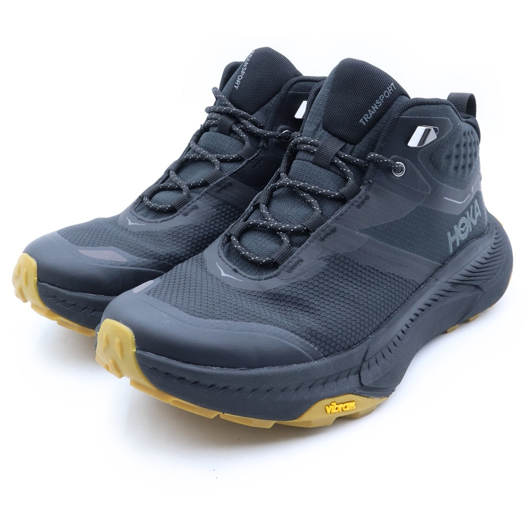 HOKA ONE ONE(ホカオネオネ) TRANSPORT HIKE 1172912-BBLC トランスポートハイク ハイカットスニーカー US8.5/26.5cm ブラック