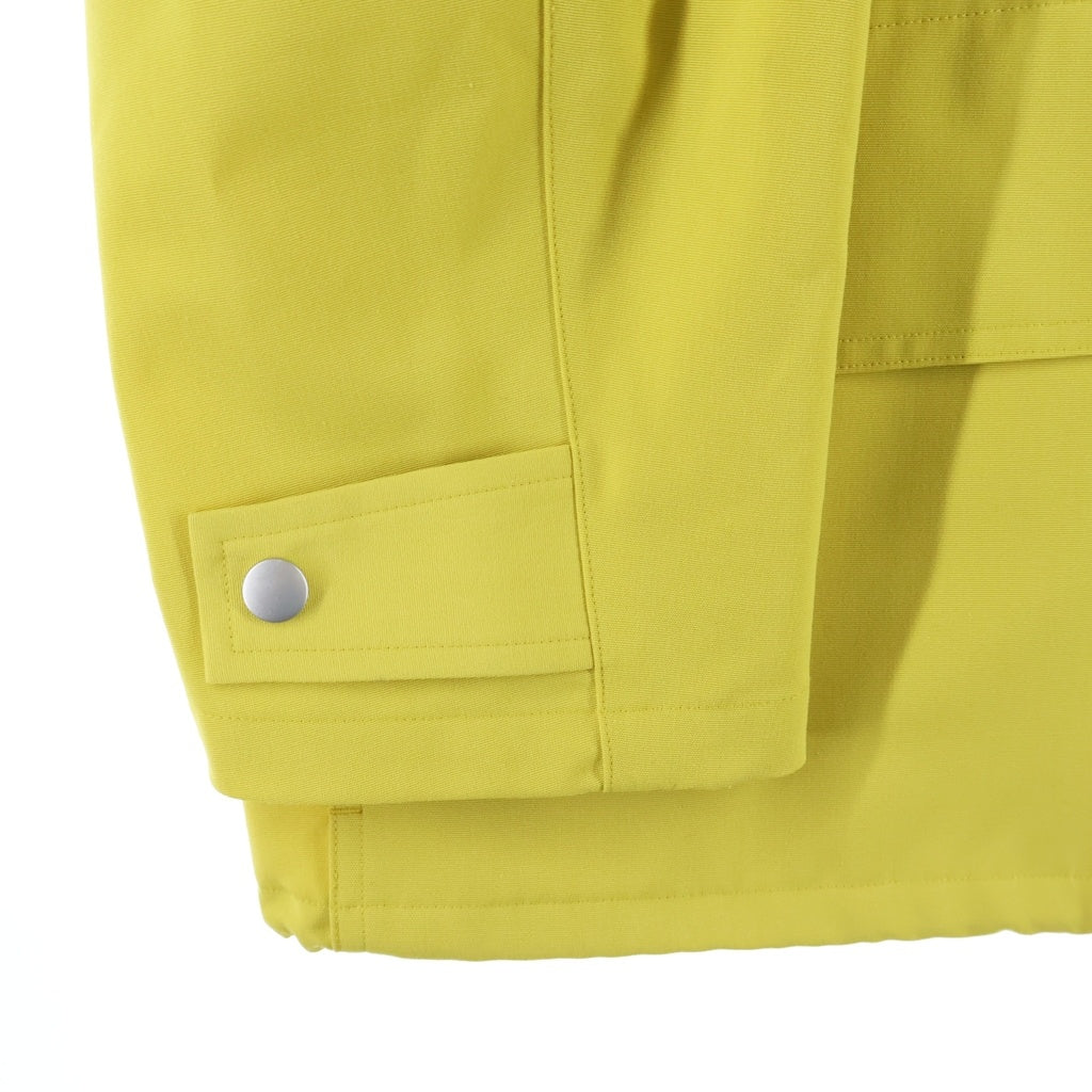 AURALEE(オーラリー) WOOL MAX CANVAS BLOUSON ウールマックスキャンバスブルゾン マルチポケットジャケット イエロー A26SB02WC