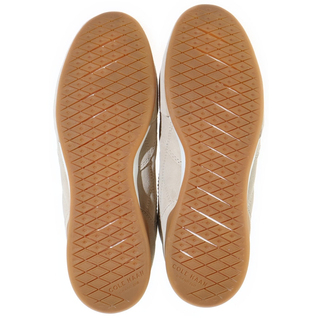 COLE HAAN(コール ハーン) W37831 グランドプロ ターフ 2.0 womens スエード ローカットスニーカー ベージュ US8/25cm レディース