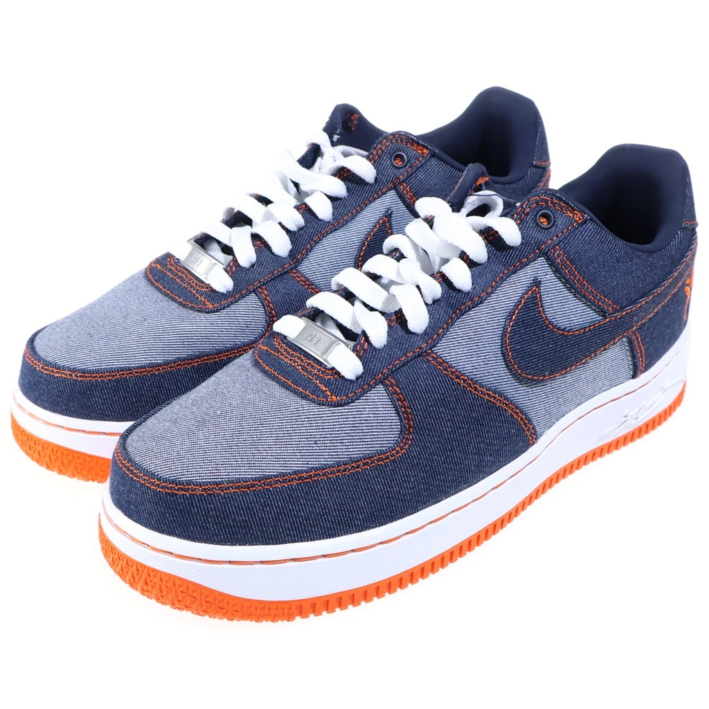 NIKE(ナイキ) ×KOBE BRYANT AIR FORCE 1 LOW PROTRO DENIM コービーブライアント エアフォース1 プロトロデニム ローカットスニーカー インディゴ US8/26.0cm IM1980-400