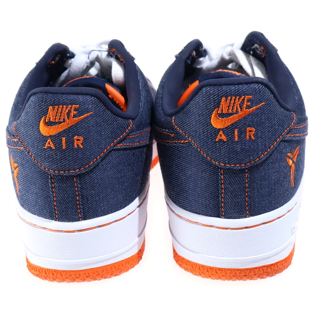 NIKE(ナイキ) ×KOBE BRYANT AIR FORCE 1 LOW PROTRO DENIM コービーブライアント エアフォース1 プロトロデニム ローカットスニーカー インディゴ US8/26.0cm IM1980-400