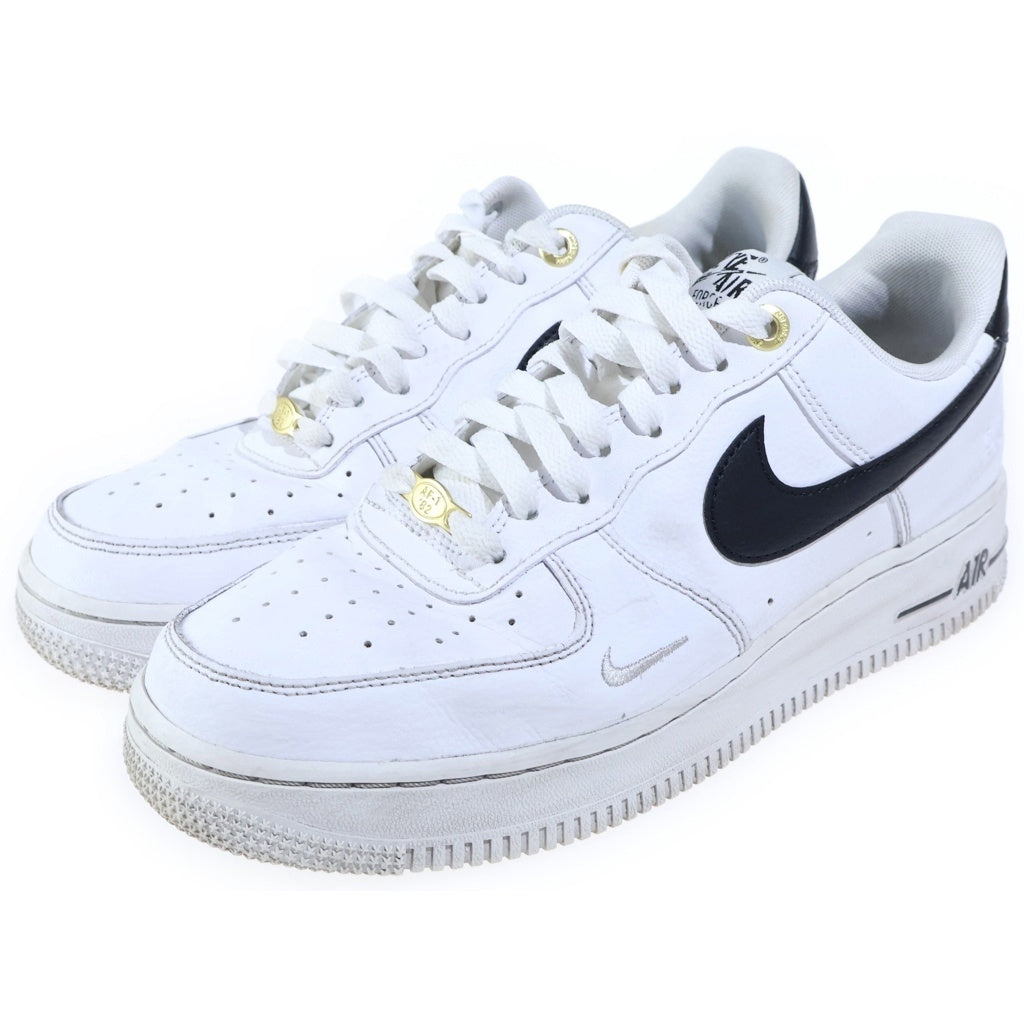 NIKE(ナイキ) AIR FORCE 1 LOW ANNIVERSARY エアフォース1 ロー 07 LV8 40th アニバーサリー ローカットスニーカー ホワイト US7.5/25.5cm DQ7658-100