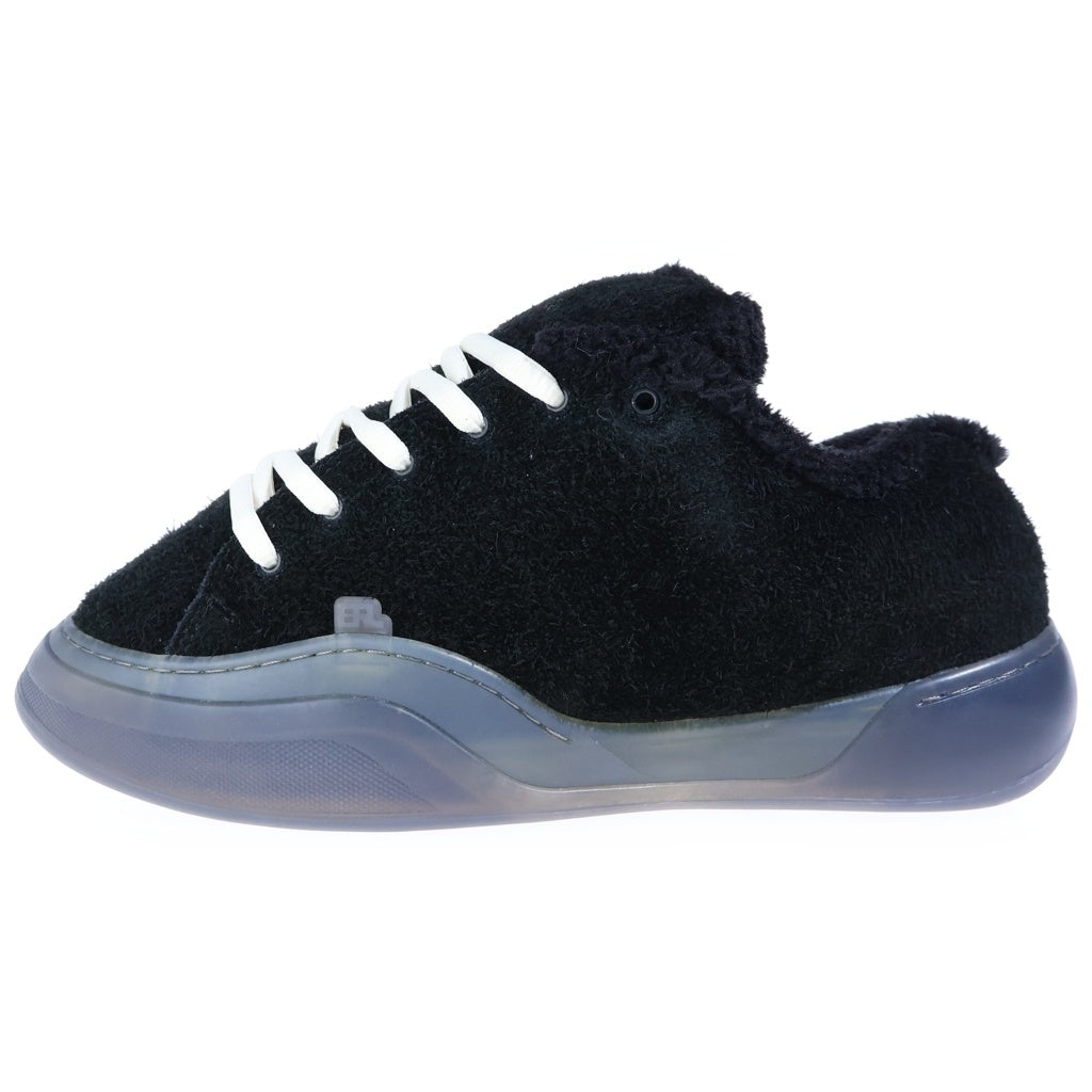 ERL(イーアールエル) SEDE VAMPS SKATE SNEAKER スエード ローカットスニーカー ブラック US10/28cm