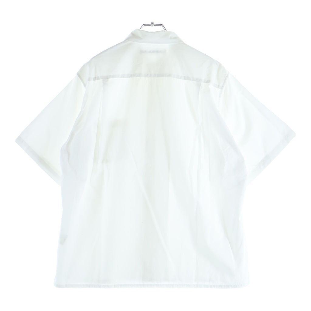 WACKO MARIA(ワコマリア) 25SS ×SOKTAS OPEN COLLAR SHIRT 半袖オープンカラーシャツ ホワイト 25SS-WMS-OC18