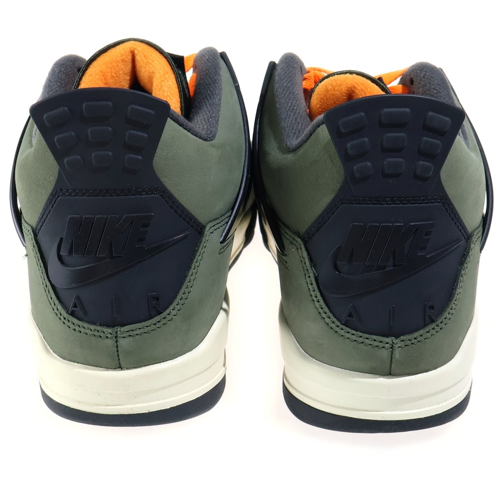 NIKE(ナイキ) ×UNDEFEATED AIR JORDAN 4 RETRO アンディフィーテッド エアジョーダン4 レトロ ハイカットスニーカー カーキ US11/29/0cm IB1519-200