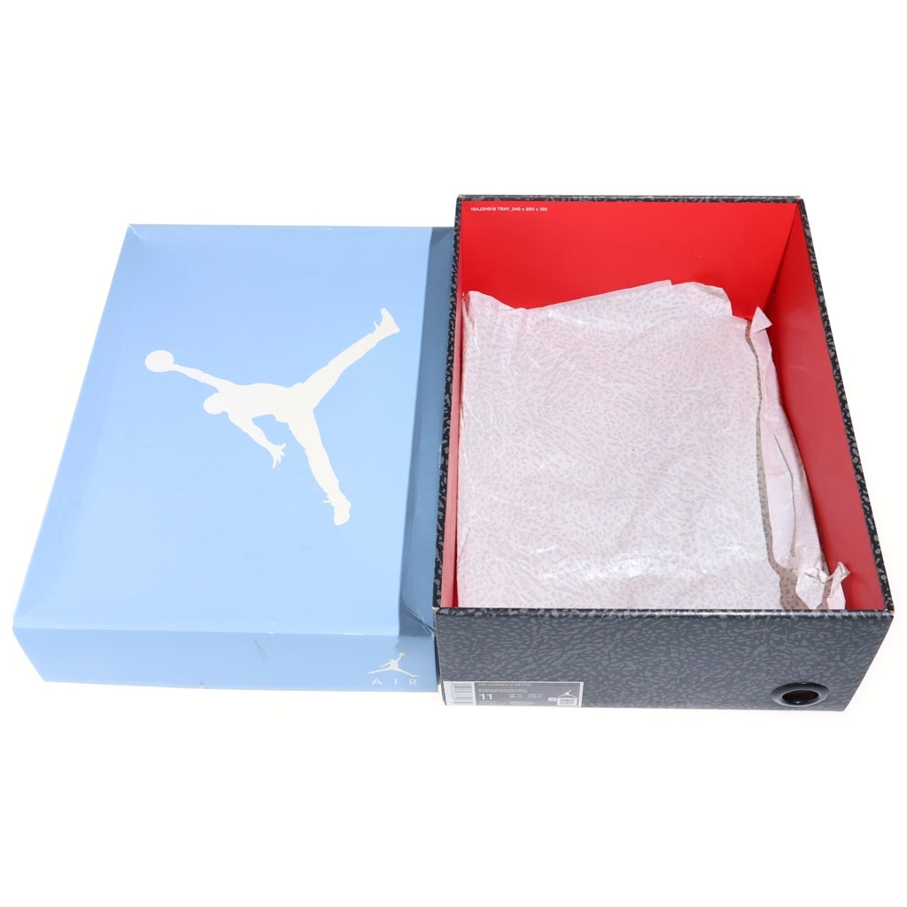 NIKE(ナイキ) AIR JORDAN 3 RETRO UNC エアジョーダン3 レトロ ローカットスニーカー ホワイト/ブルー US11/29.0cm CT8532-104