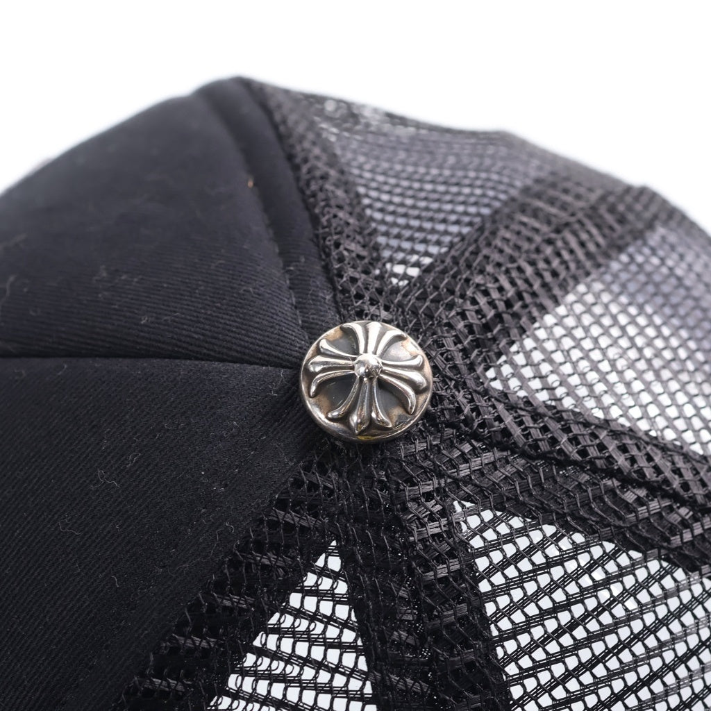 CHROME HEARTS(クロムハーツ) HOLLYWOOD TRUCKER CAP ハリウッド メッシュ トラッカーキャップ 帽子 51-61 ブラック