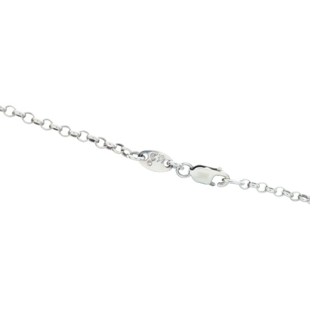 CHROME HEARTS(クロムハーツ) NECKCHAIN R20 ロールチェーンネックレス 20inch シルバー BCA084 レディース