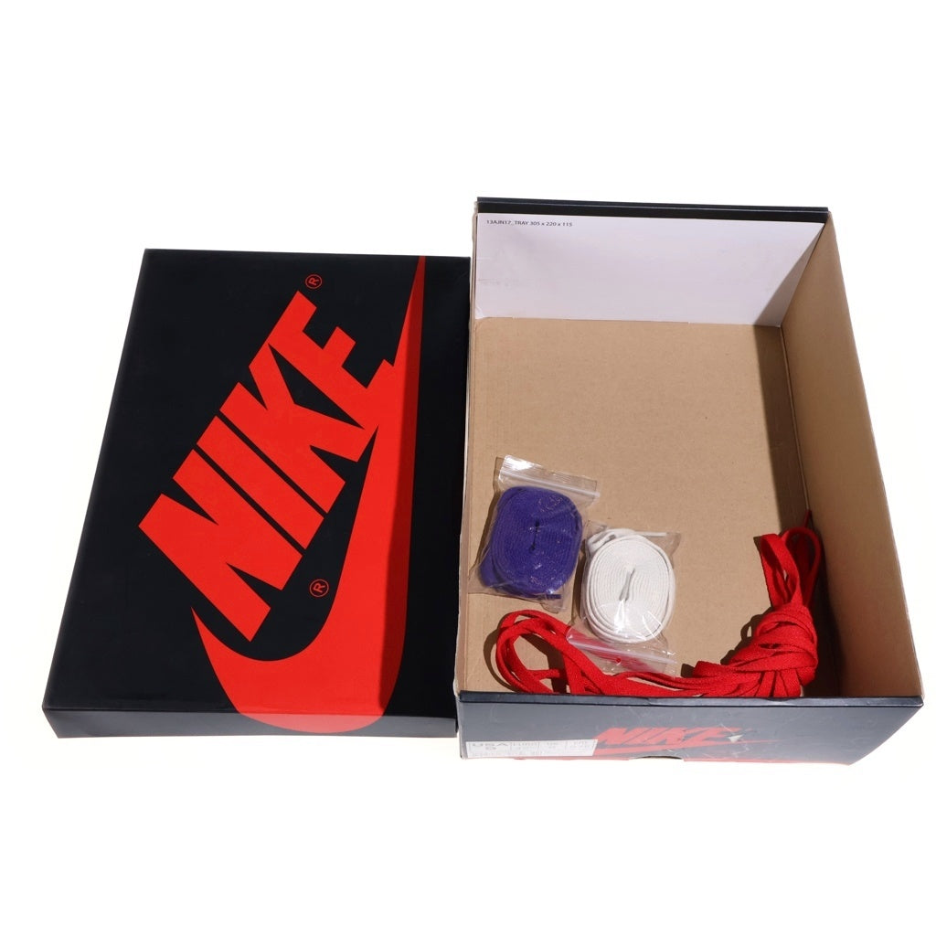 NIKE(ナイキ) AIR JORDAN 1 HIGH OG DEFIANT LA TO CHICAGO CD6578-507 エアジョーダン1 エルエートゥーシカゴ ハイカットスニーカー ホワイト/レッド US9/27.0cm
