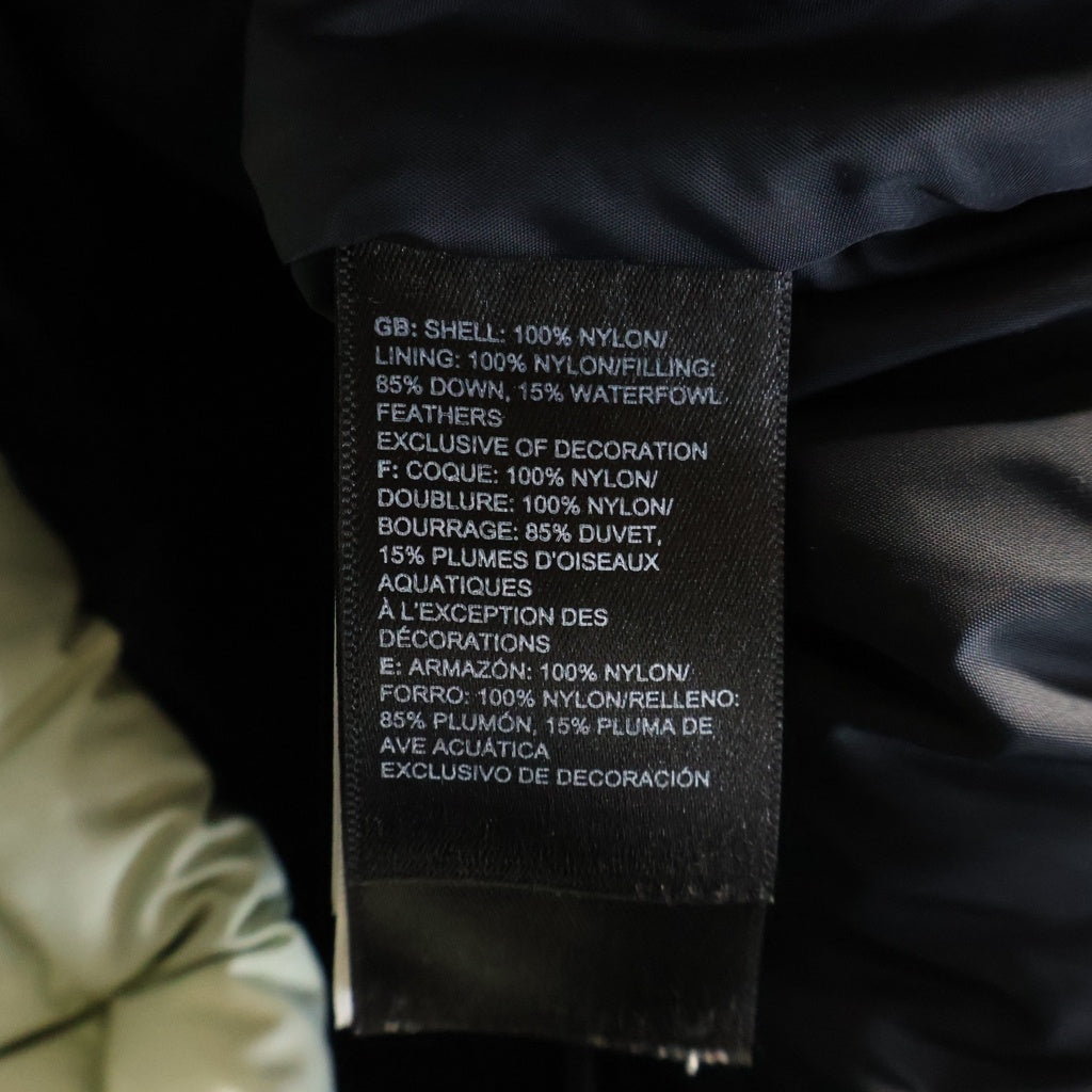 THE NORTH FACE(ザノースフェイス) 1996 RETRO NUPTSE DOWN VEST レトロ ヌプシ ジップアップ ダウンベスト フロントロゴ刺繍 ホワイト NF0A3JQQ