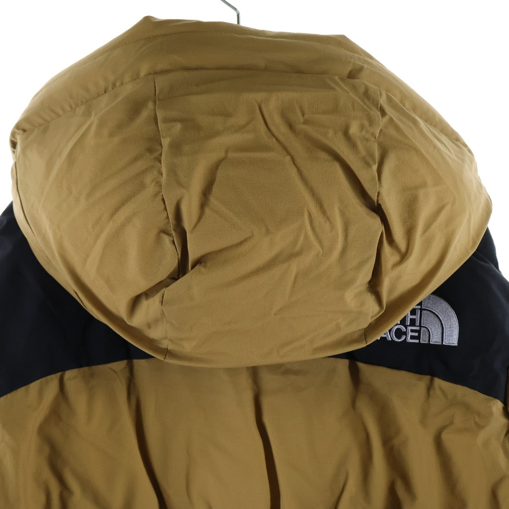 THE NORTH FACE(ザノースフェイス) BALTRO LIGHT JACKET バルトロライト フーデッド ダウンジャケット フロントロゴ刺繍 ベージュ ND91950