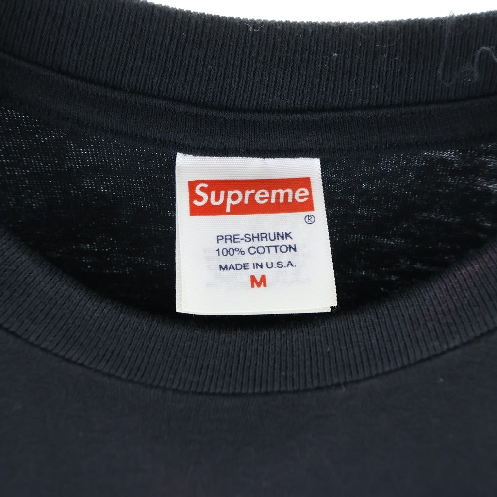 SUPREME(シュプリーム) 24SS Futura Box Logo Tee フューチュラ ボックス ロゴ プリント 半袖Tシャツカットソー ブラック