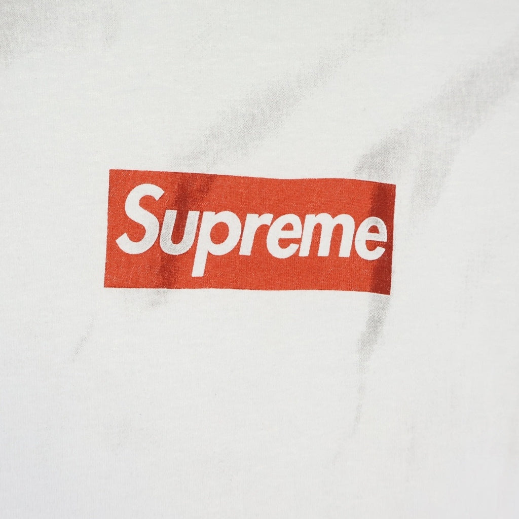 SUPREME(シュプリーム) ×MM6 Maison Margiela Box Logo Tee メゾンマルジェラ ボックス ロゴ フロントロゴプリント ホワイト
