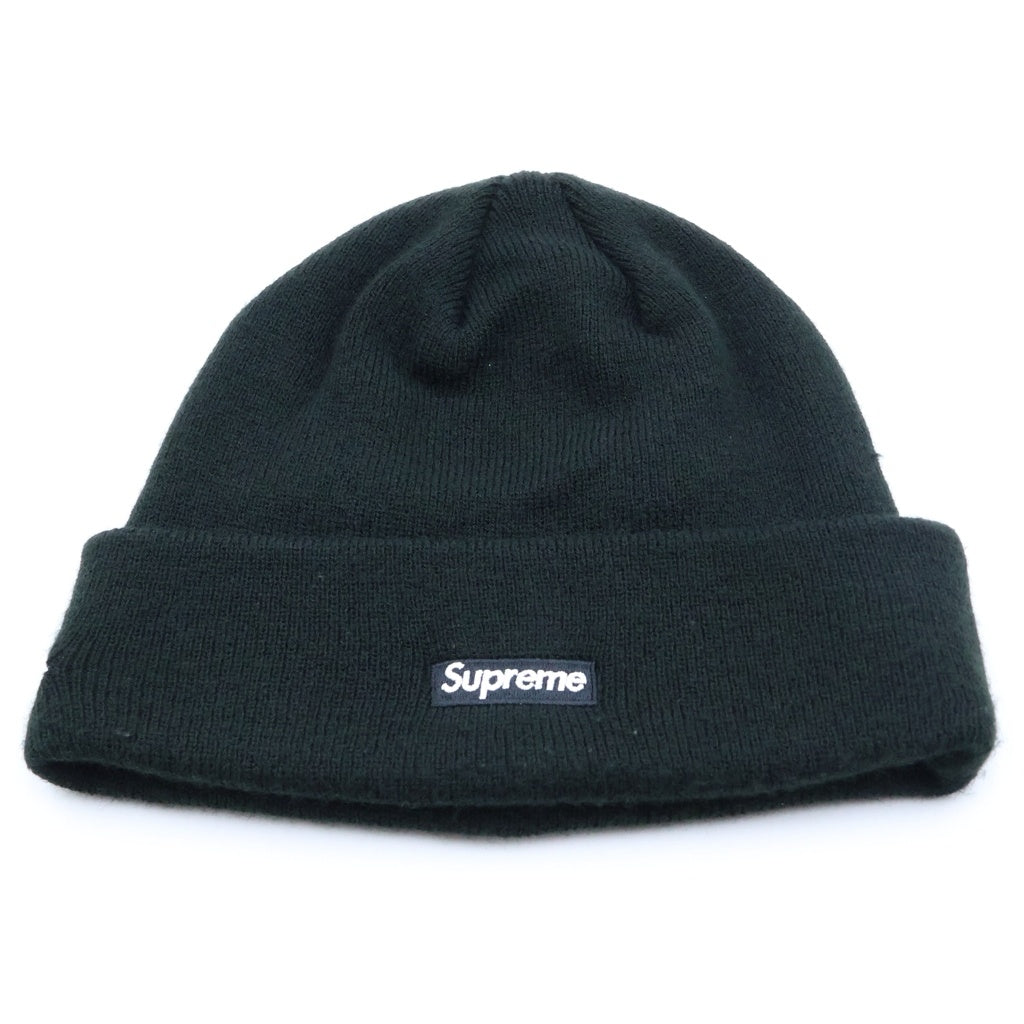 SUPREME(シュプリーム) 22AW×New Era S Logo Beanie ニューエラ ビーニー Sロゴ ブラック